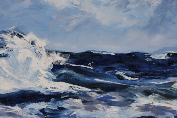 17 detail 4 West Coast Blues rolling waves Oyster Bay by Terrill Welch 2013_07_16 061